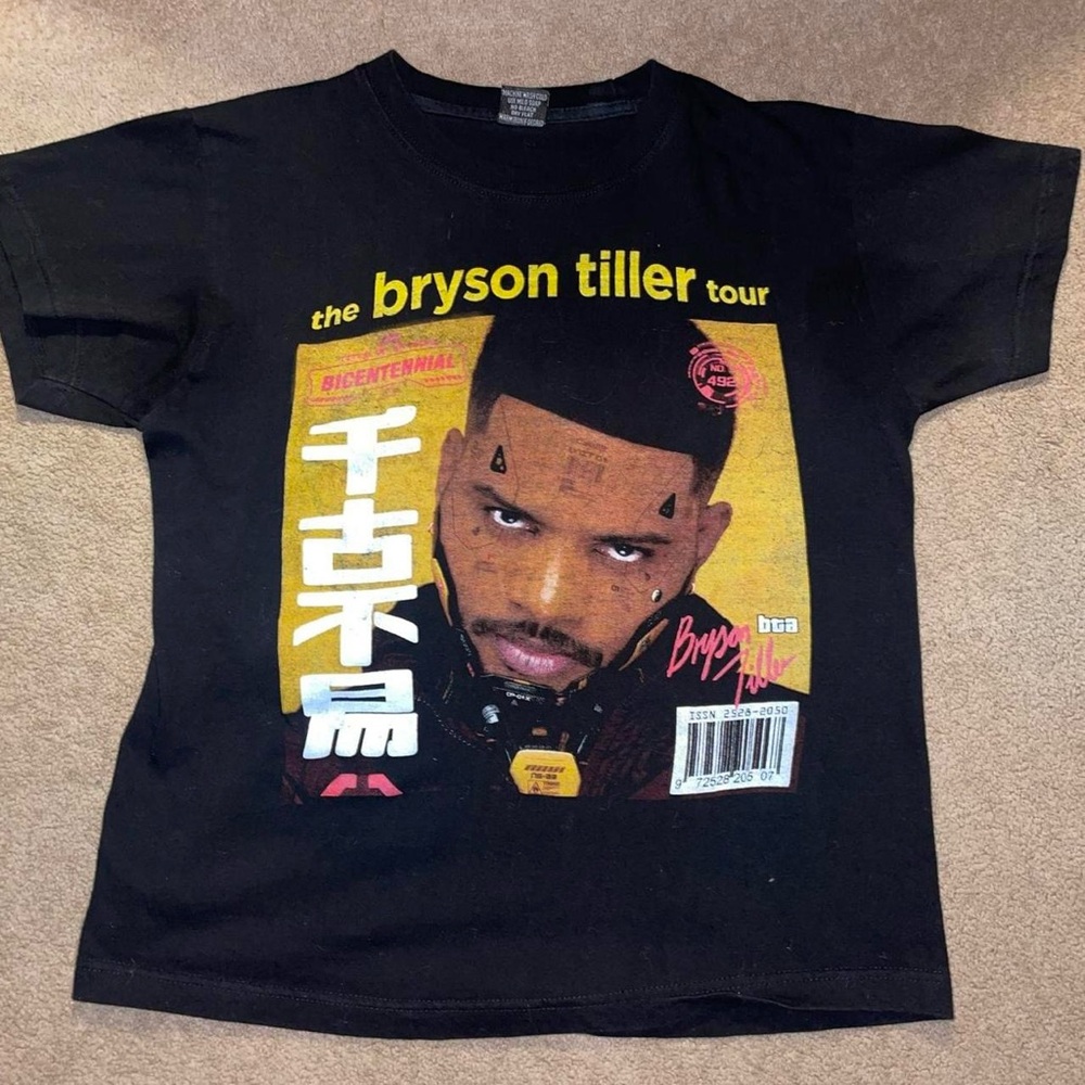 Bryson Tiller Concert T shirt